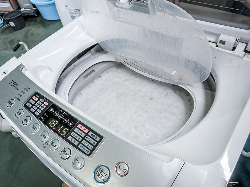 洗濯槽のクリーナー洗浄