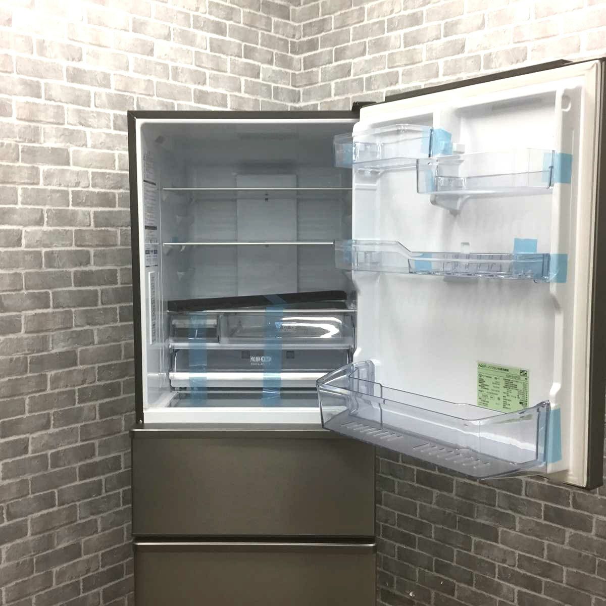 AQUA 冷蔵庫 4ドア 430L 右開き AQR-V43P(S)