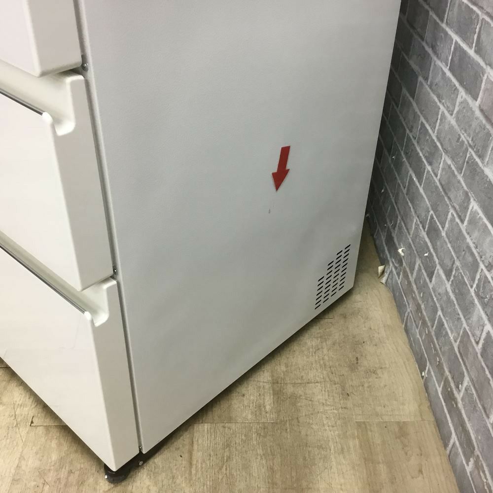 AQUA 冷蔵庫 4ドア 430L 左開き AQR-VZ43PL(W) 2023年製