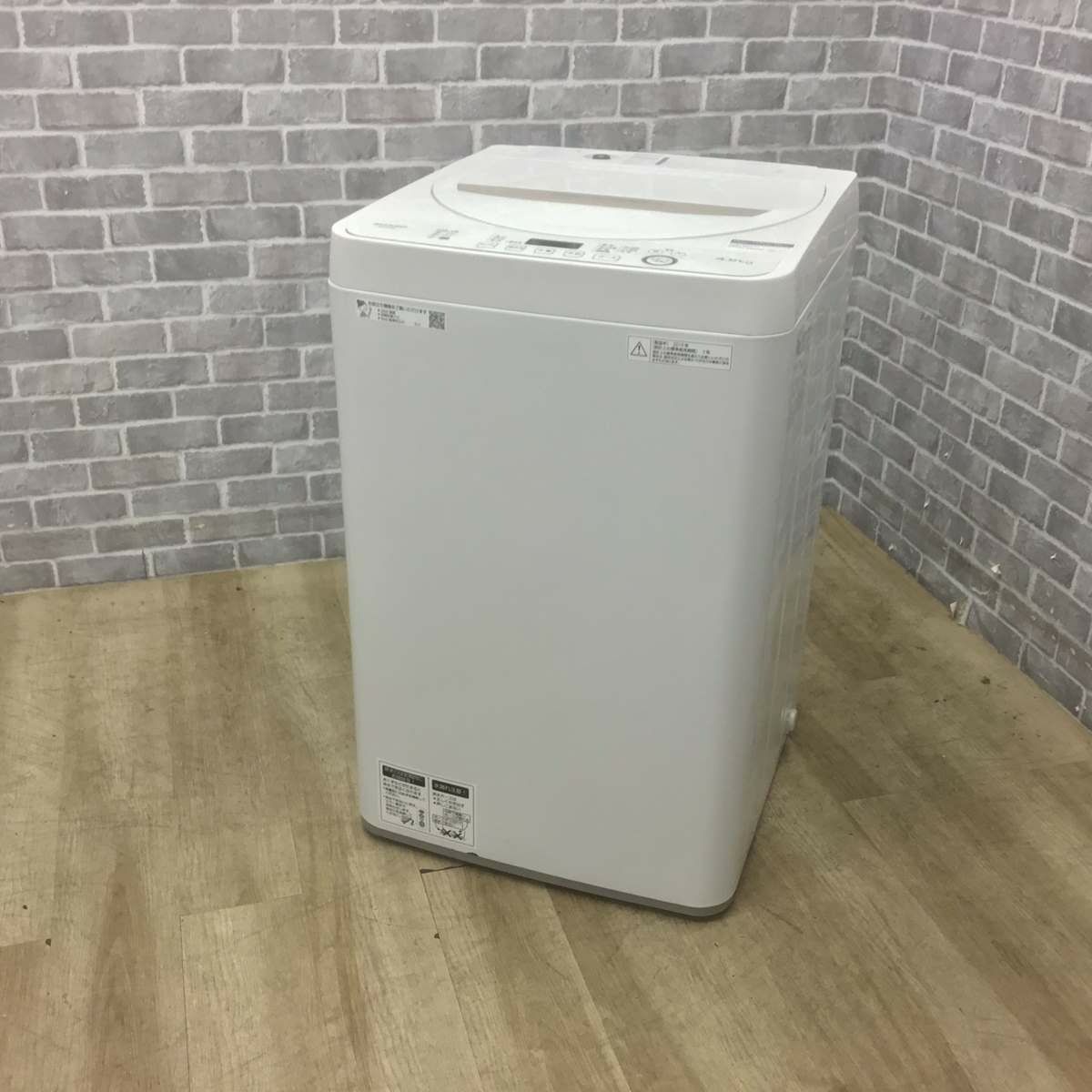 SHARP 洗濯機 4.5kg ES-GE4D 2019年式
