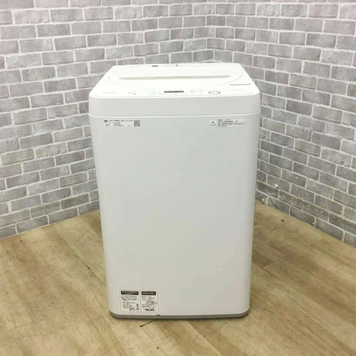 SHARP 洗濯機 4.5kg ES-GE4D 2019年式