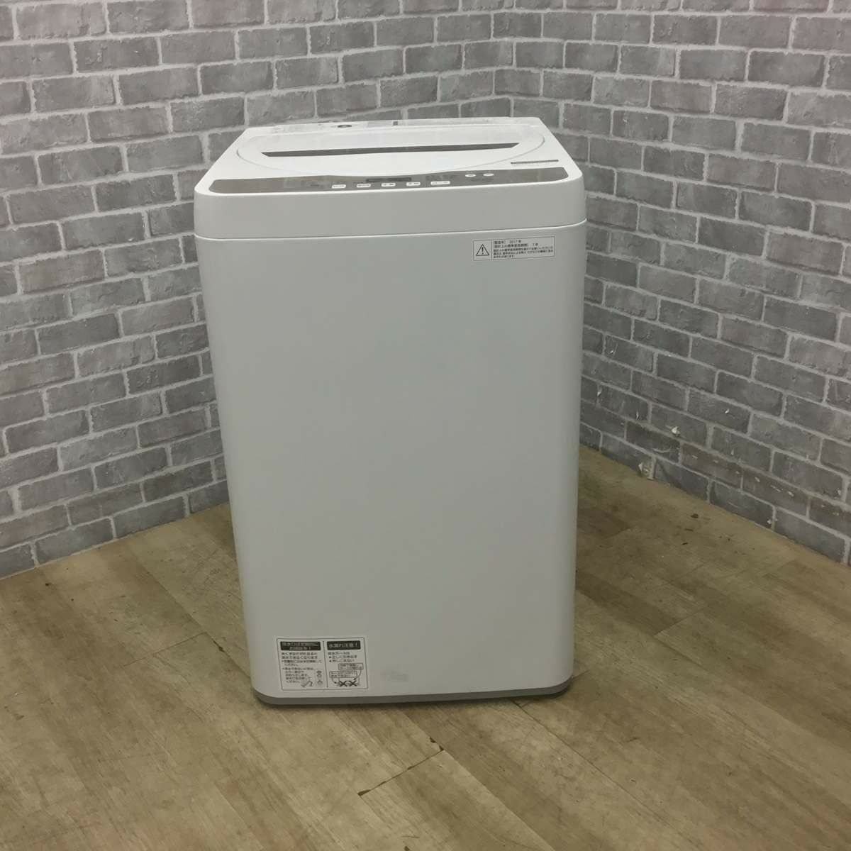 SHARP 洗濯機 4.5kg ES-GE4B 2017年式