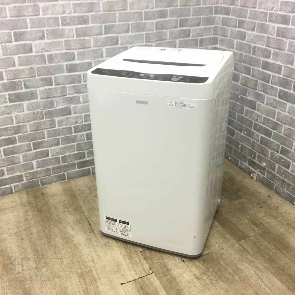 SHARP 洗濯機 4.5kg ES-G45RC-W 2016年式