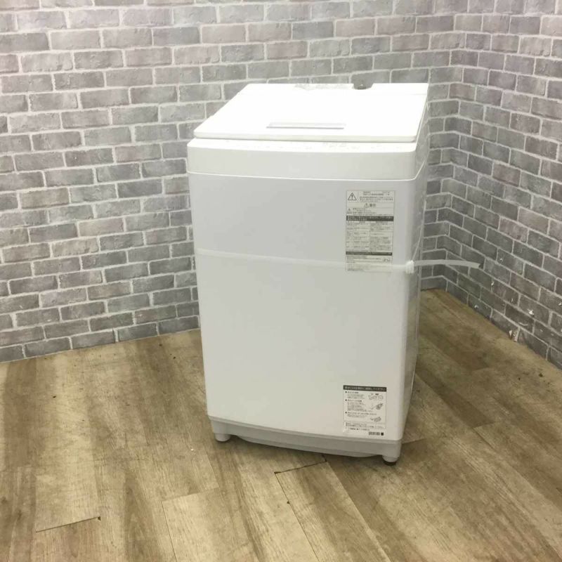 東芝 洗濯機 8.0kg  ZABOON  AW-8D8(W) 2020年式