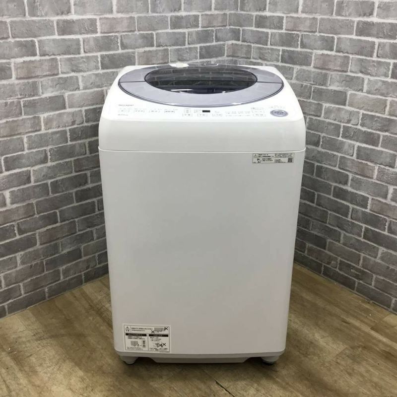 SHARP 洗濯機 8.0Kg ES-GV8E 2021年製 | リユース家電Happy