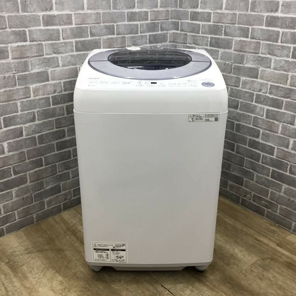SHARP 洗濯機 8.0Kg ES-GV8E 2021年式