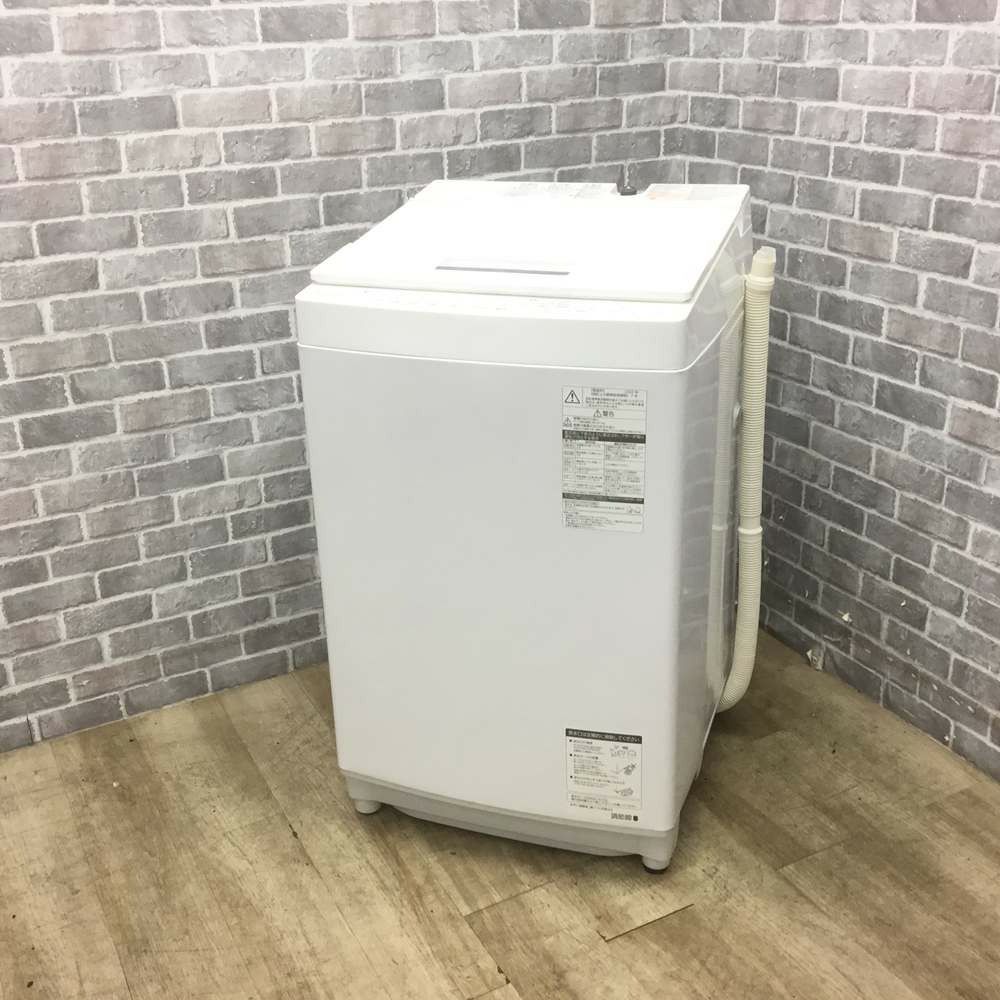 東芝 洗濯機 8.0kg ZABOON  AW-8D8(W) 2020年式