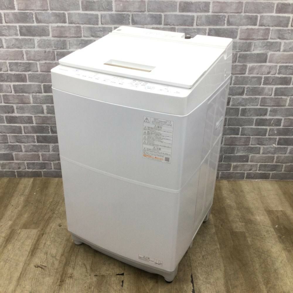 東芝 洗濯機 8.0kg ZABOON AW-8DH1(W) 2021年製 | リユース家電Happy