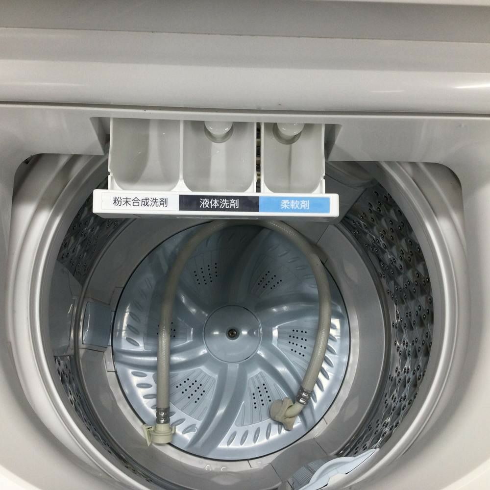 東芝 洗濯機 8.0kg ZABOON AW-8DH1(W) 2021年式