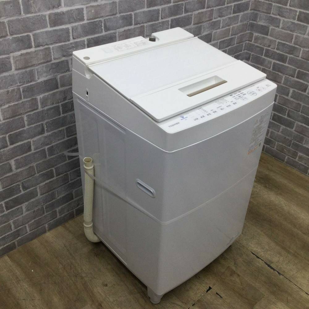 東芝 洗濯機 8.0kg ZABOON AW-8DH1(W) 2021年式