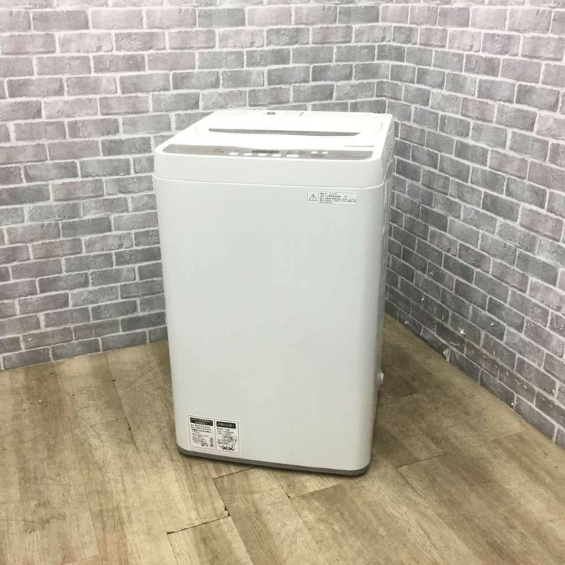 SHARP 洗濯機 4.5kg  ES-GE4B 2018年式