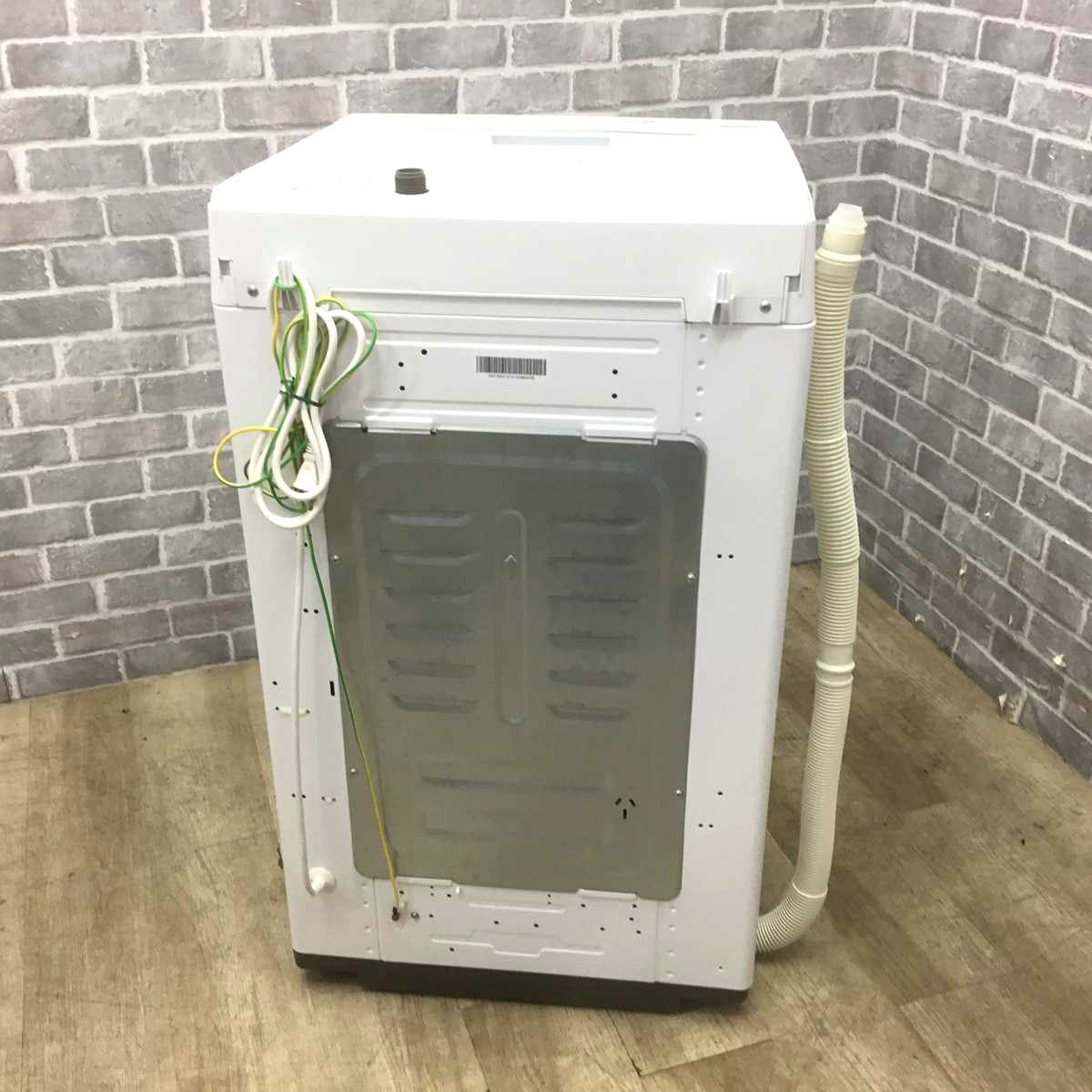 東芝 洗濯機 4.5kg AW-45M7(W) 2019年式