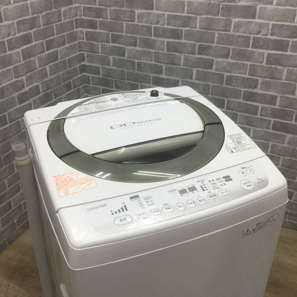 東芝 洗濯機 7.0kg AW-70DM(W) 2014年式