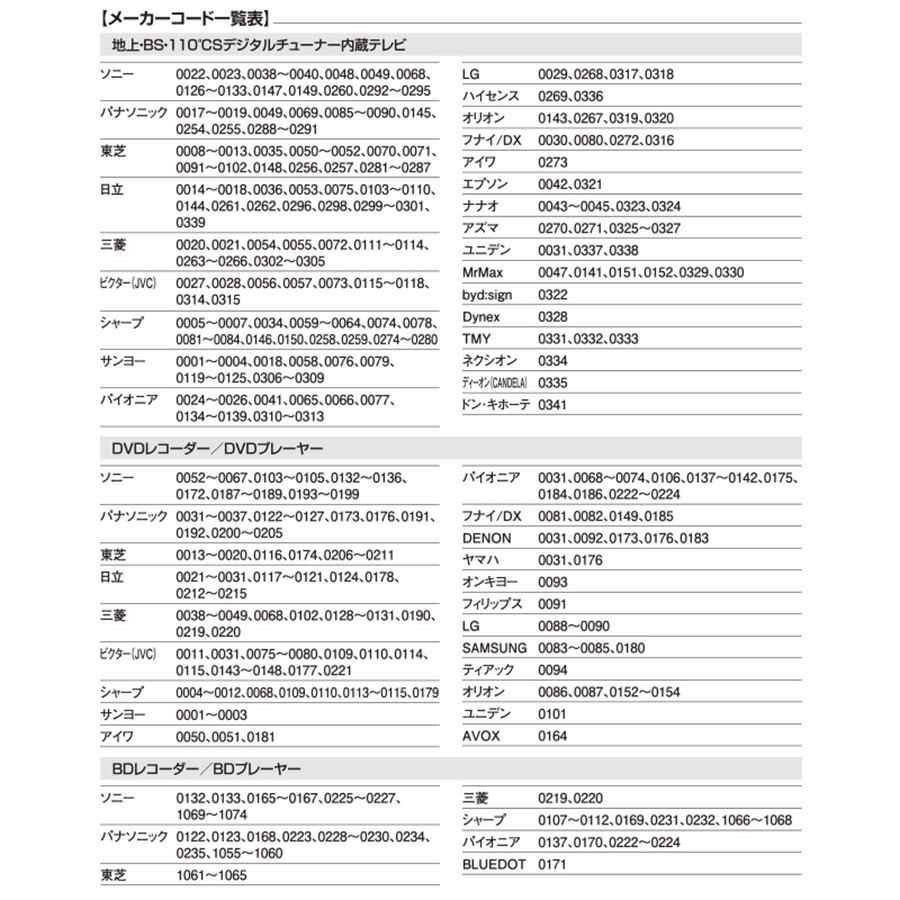 【新品】 オーム電機 AVマルチリモコン AV-R925N