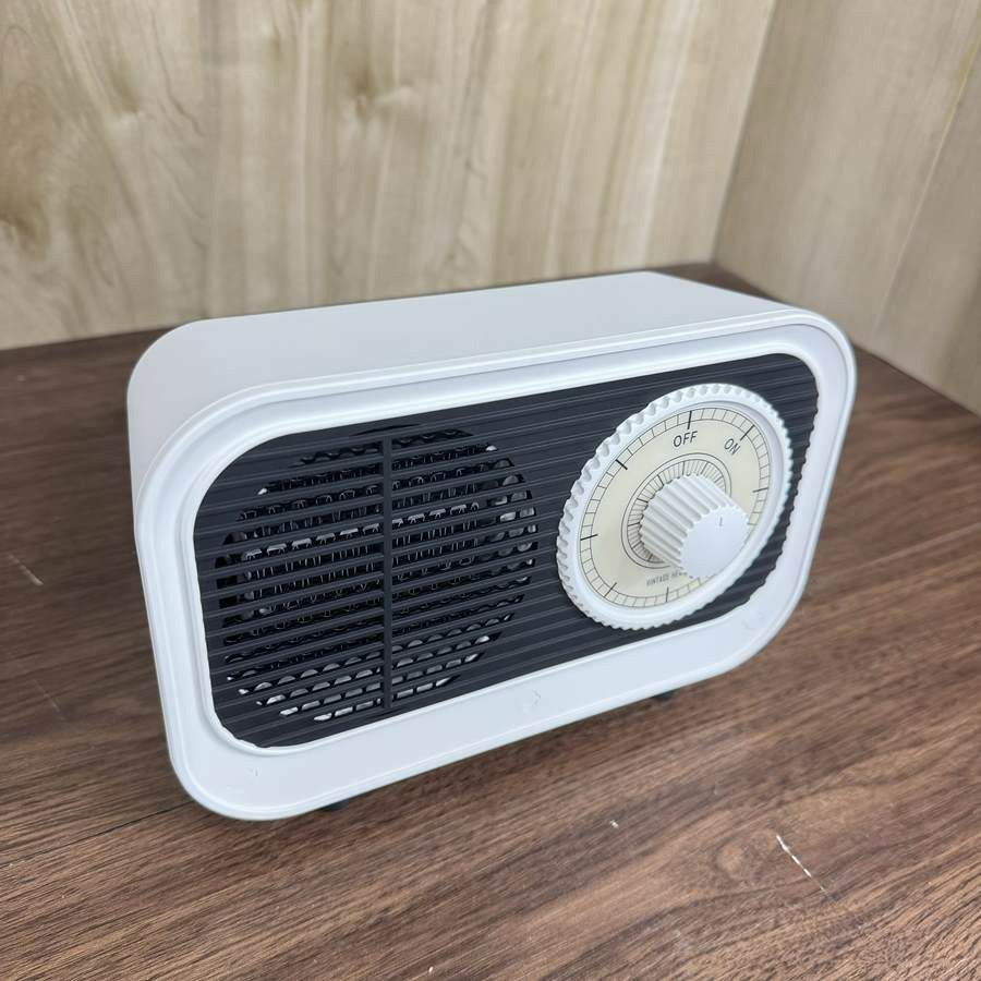 【新品】 ROOMMATE ミニセラミックヒーター 420W RM-117B-WH