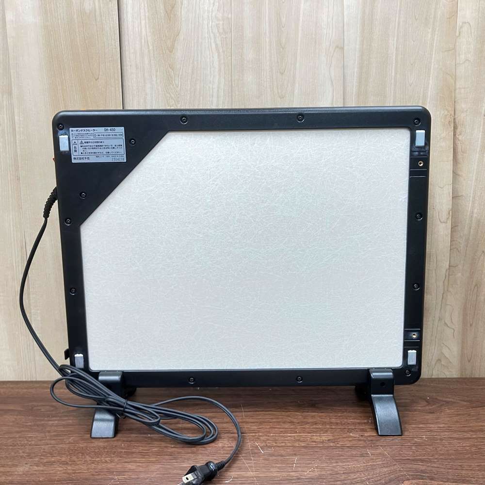 【新品】 TEKNOS カーボンデスクヒーター 130W DH-450