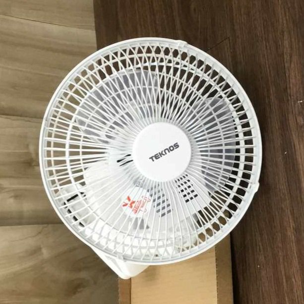 【新品】TEKNOS クリップ扇風機 首振り CI-183