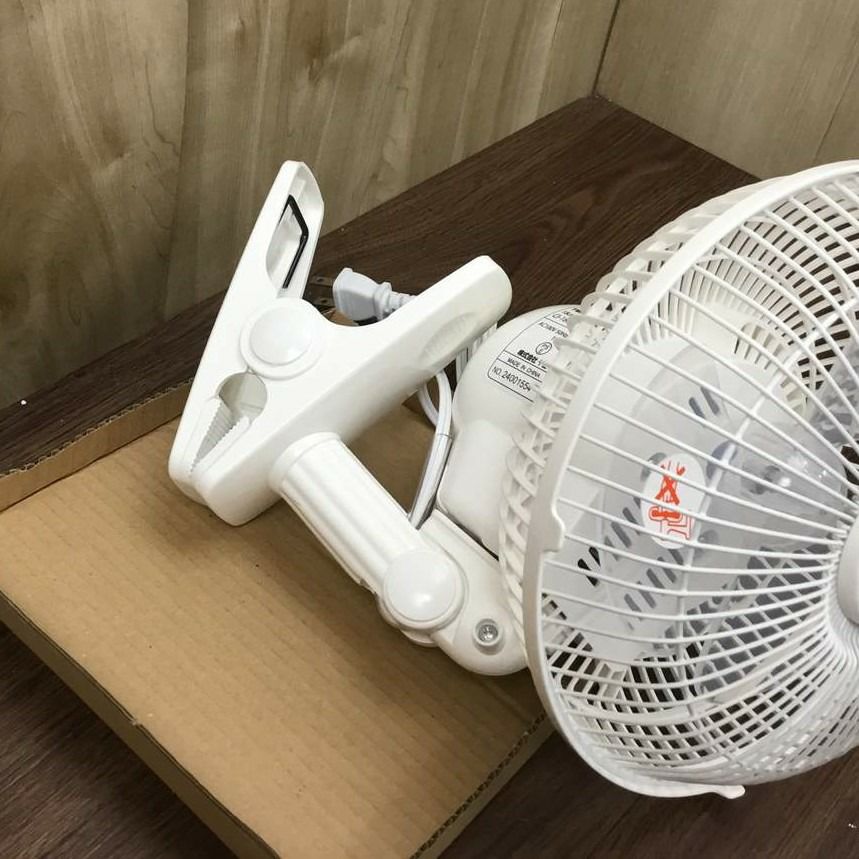 【新品】TEKNOS クリップ扇風機 首振り CI-183