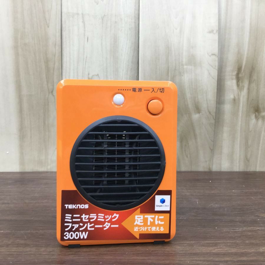 【新品】TEKNOS モバイルセラミックヒーター TS-321