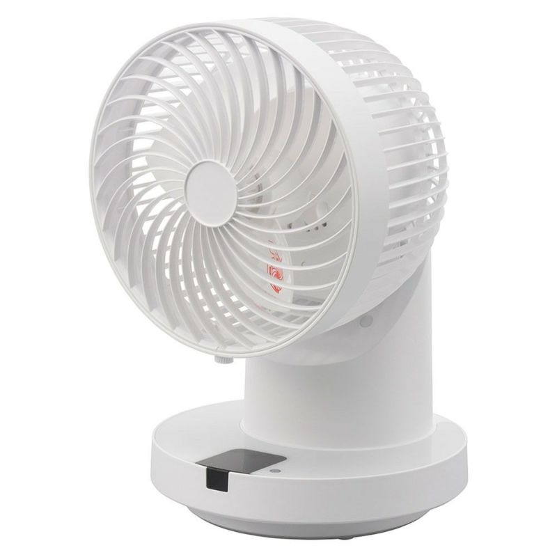 【新品】オーム電機 サーキュレーター 360度自動首振 リモコン付 USB給電 FF-SQ862TC-FW