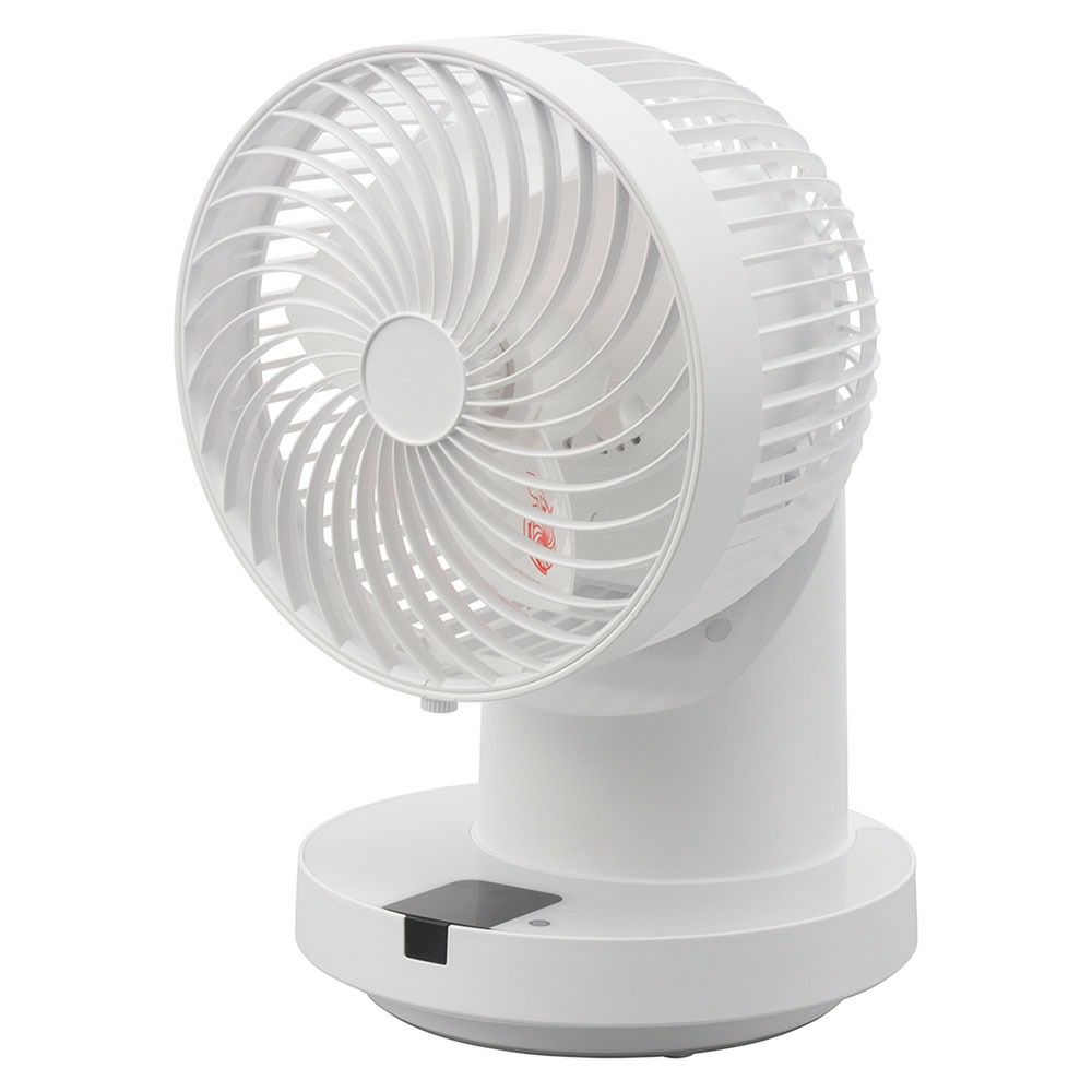 【新品】オーム電機 サーキュレーター 360度自動首振 リモコン付 USB給電 FF-SQ862TC-FW
