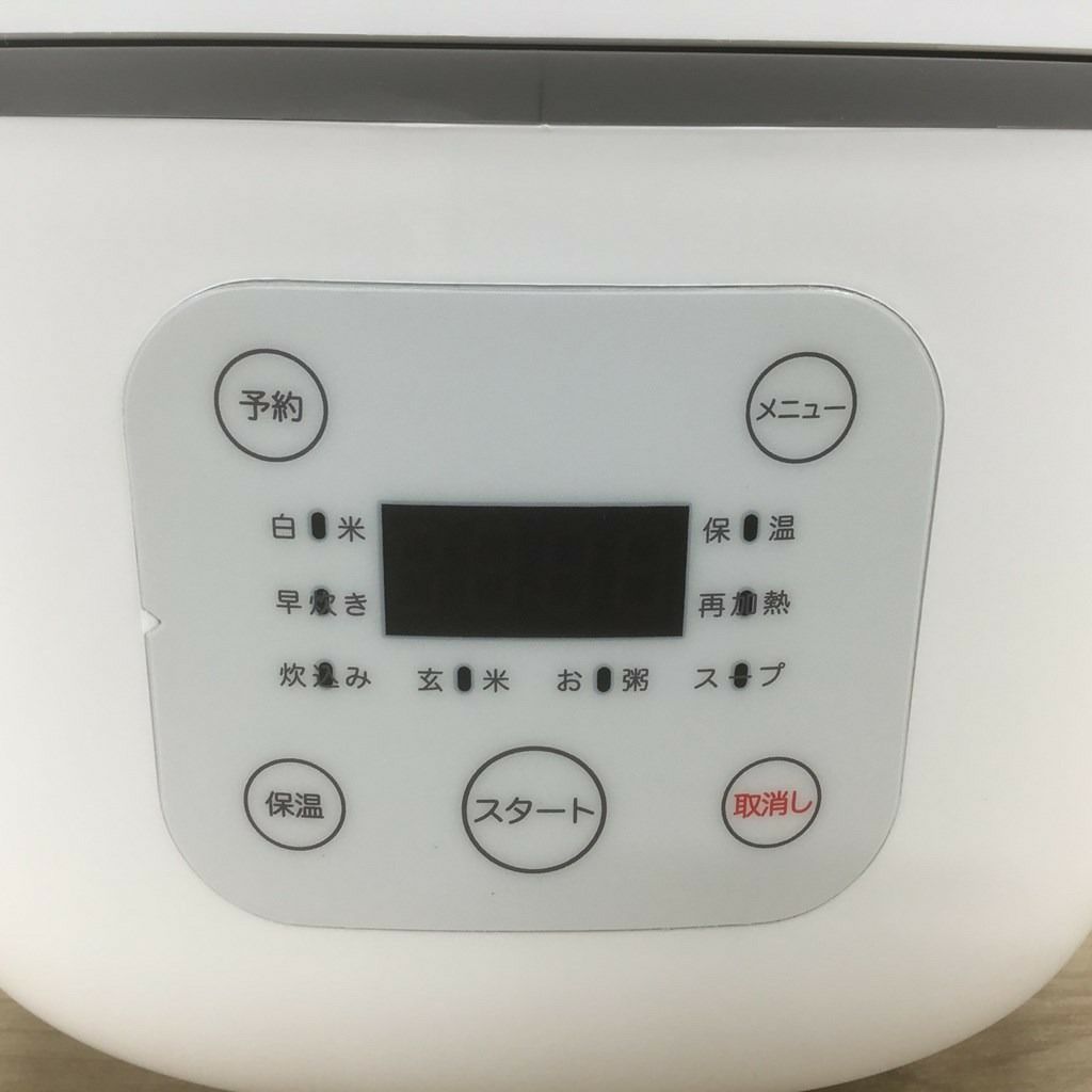 ヒロ・コーポレーション 炊飯器 マイコン式 3合炊き