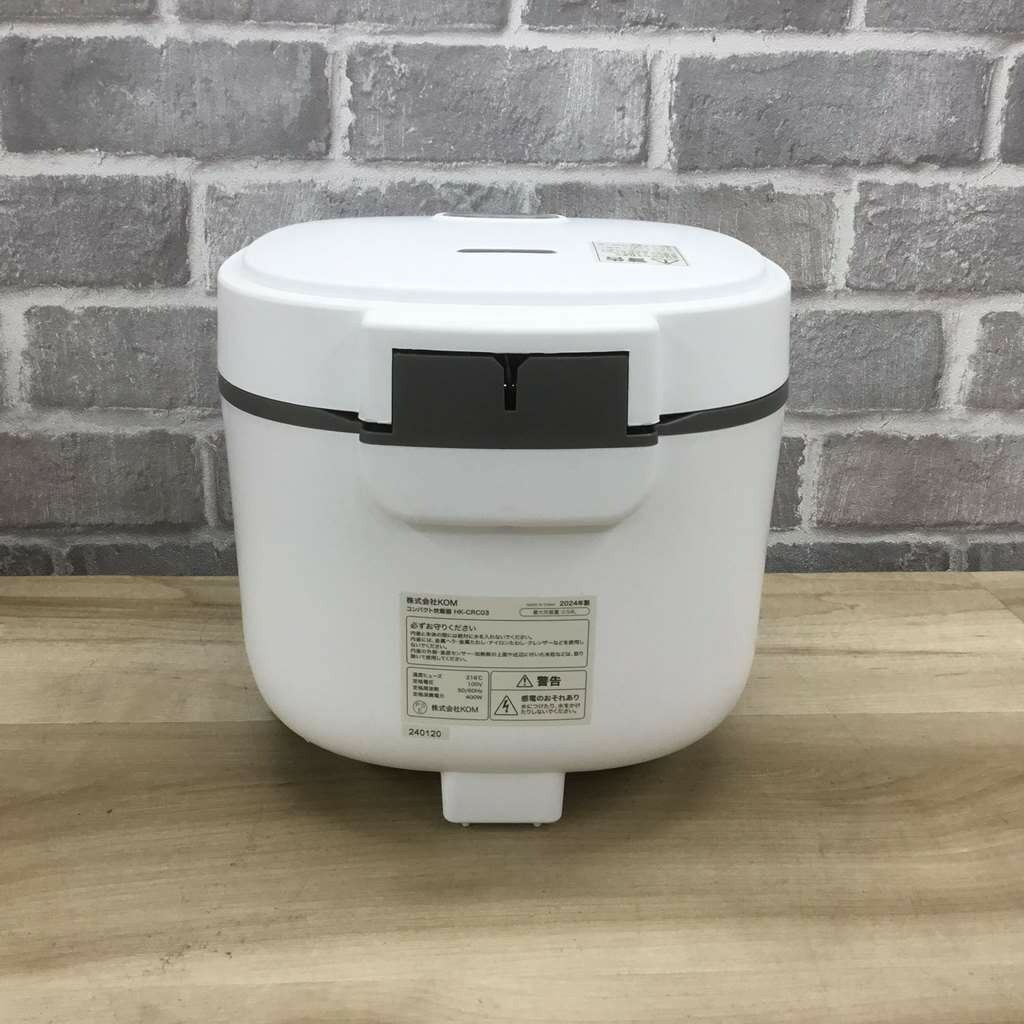 ヒロ・コーポレーション 炊飯器 マイコン式 3合炊き