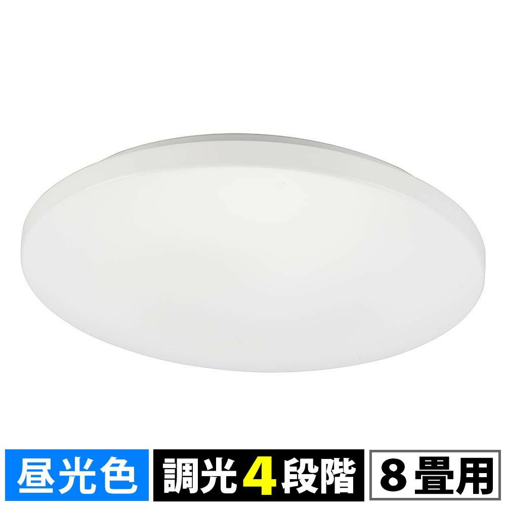 オーム電機 LEDシーリングライト ～8畳