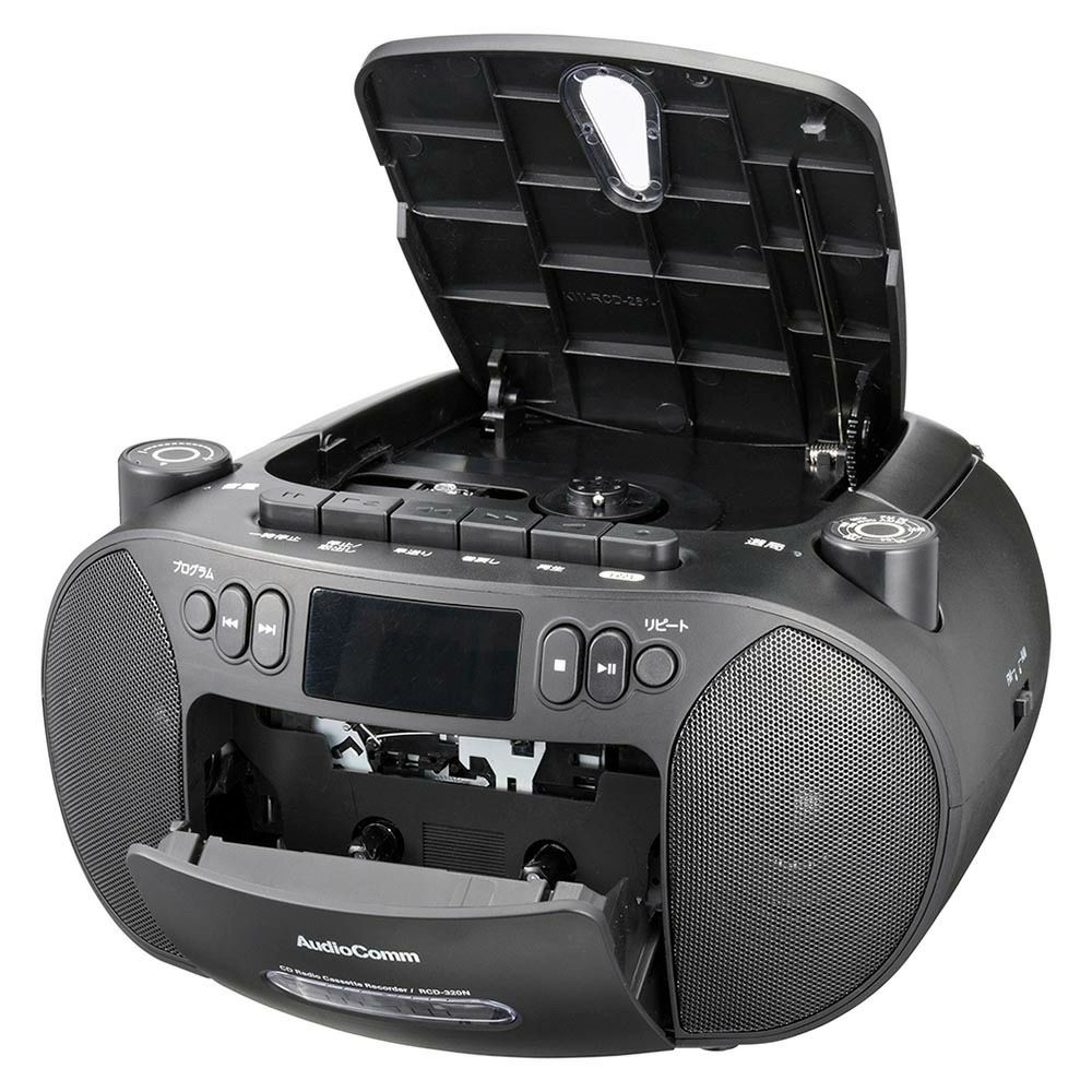 オーム電機 CDラジオカセットレコーダー