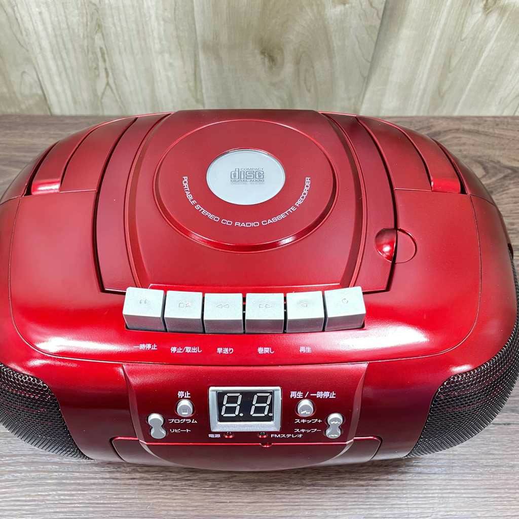 アナバス CDラジオカセットレコーダー