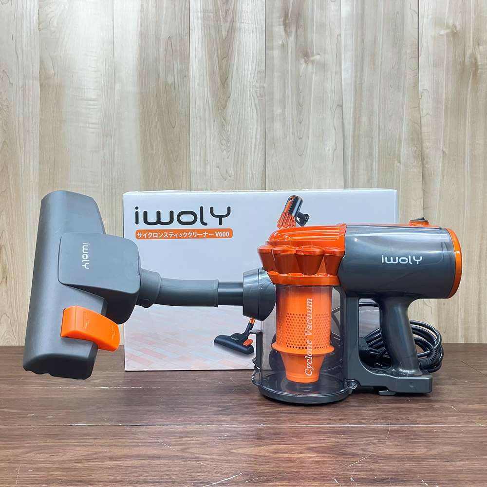 iwoly スティッククリーナーサイクロン式 600W