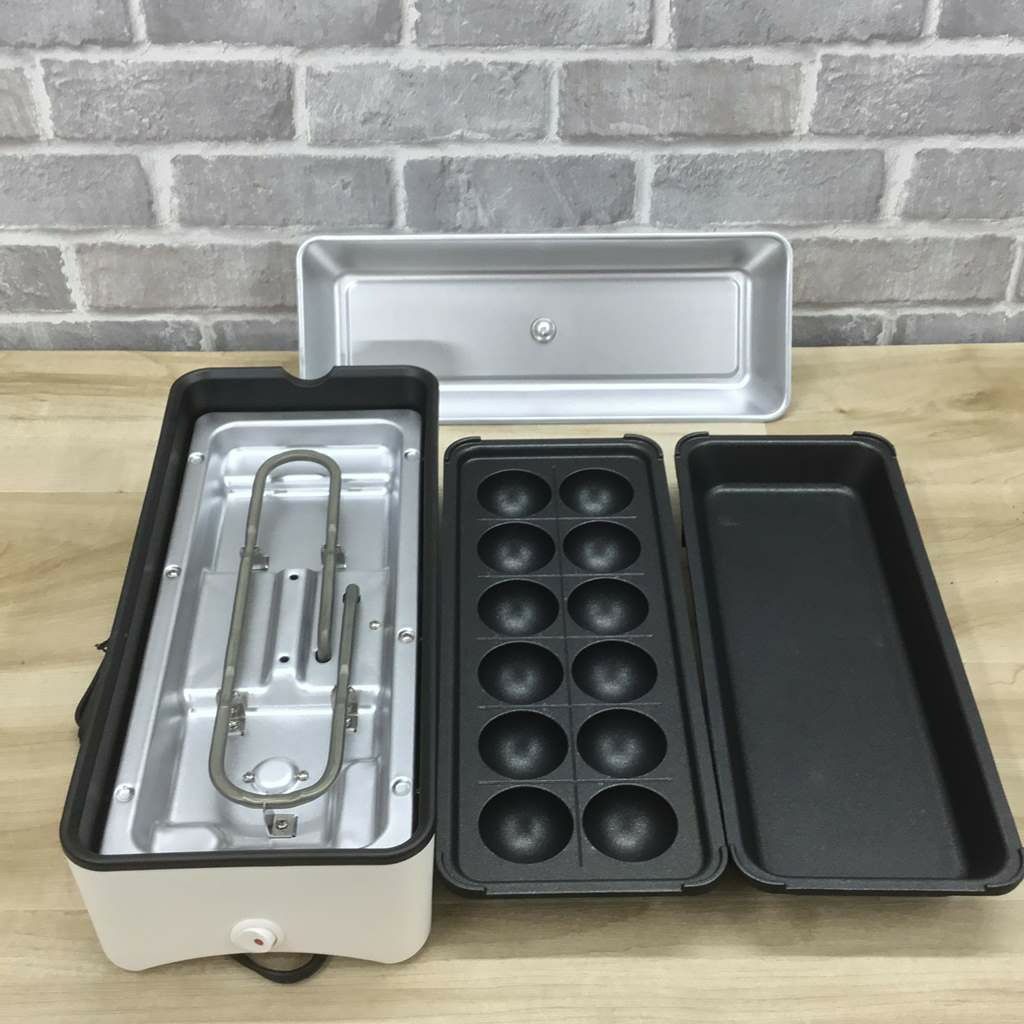 山善 ホットプレート2WAYたこ焼きプレート付 2020年製