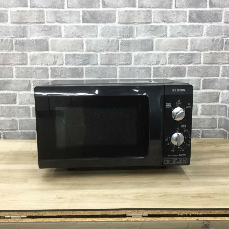 美品 IRIS OHYAMA 2020年製 電子レンジ 50Hz専用 IRIS OHYAMA 電子レンジ オーブンレンジ フラット レンジ