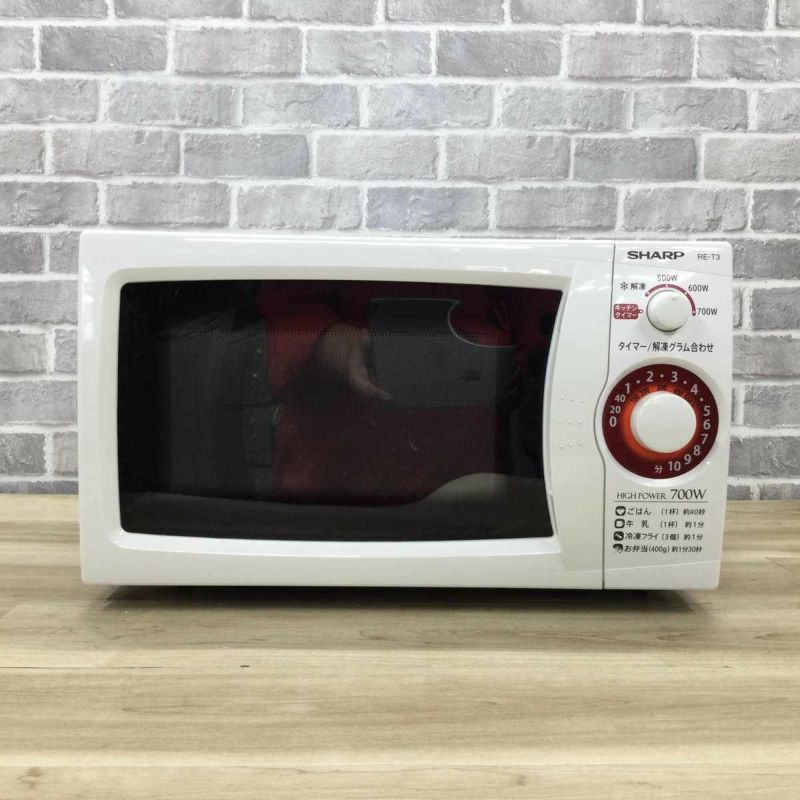 SHARP 電子レンジ 700W 20L 東日本50hz専用 2019年製