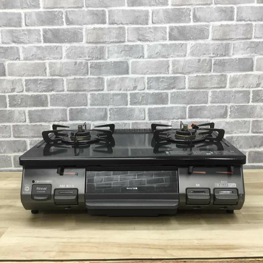 リンナイ ガスコンロ LPガス 約60cm幅 2022年製