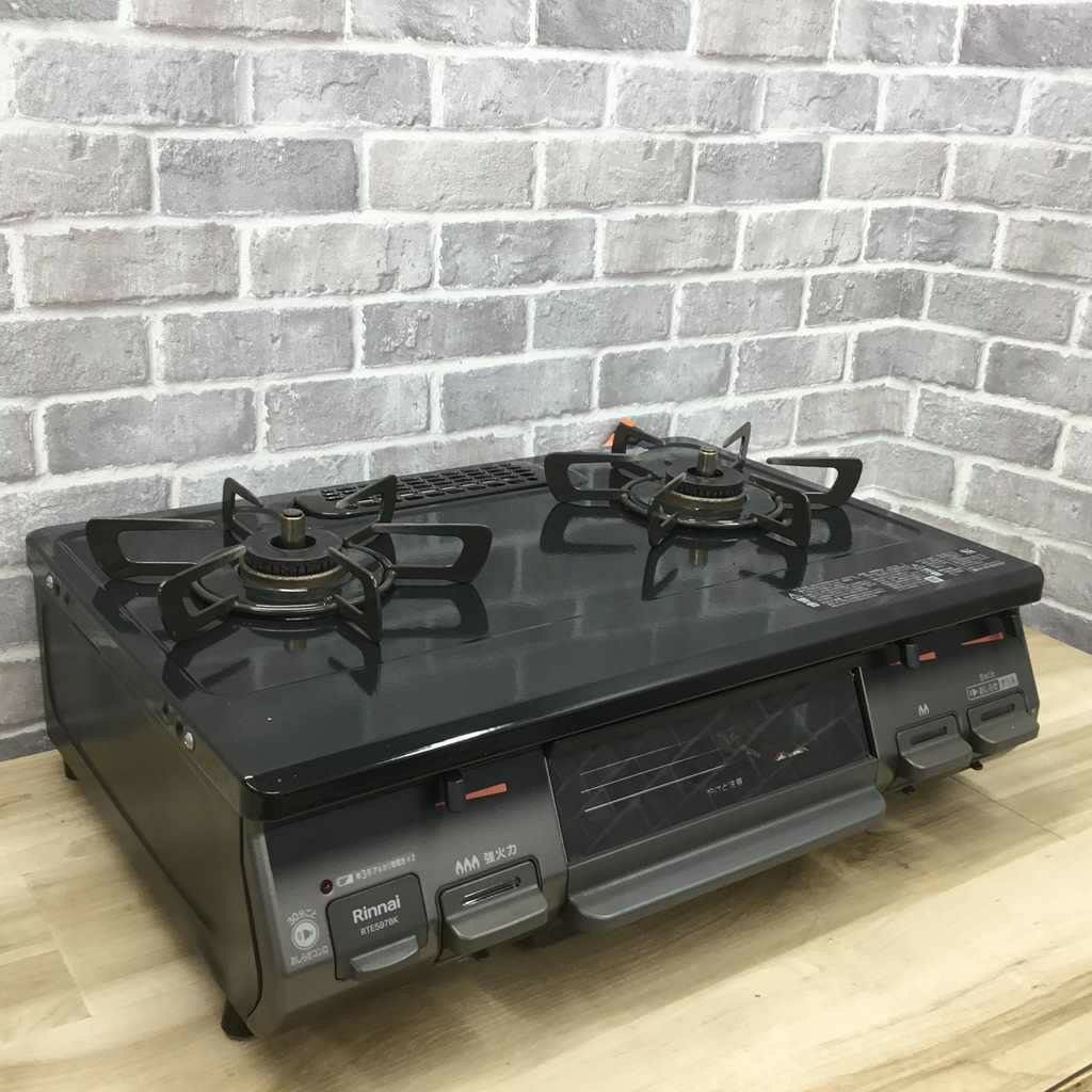リンナイ ガスコンロ LPガス 約60cm幅 2022年製