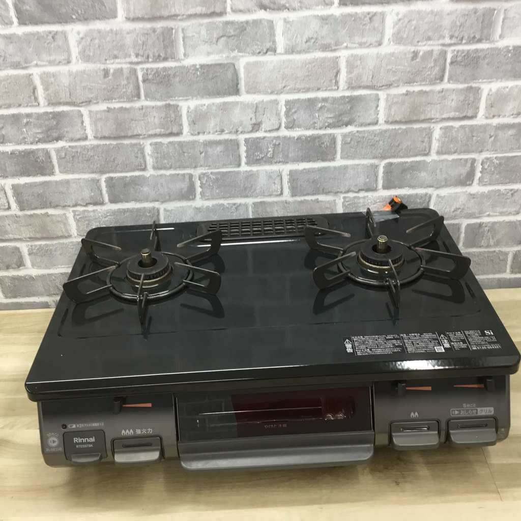 リンナイ ガスコンロ LPガス 約60cm幅 2022年製