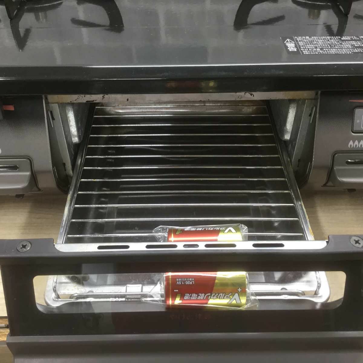 リンナイ ガスコンロ LPガス 約59cm幅 右強火力 2022年製