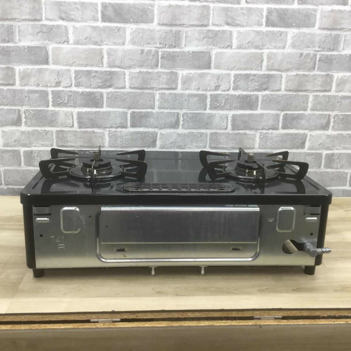 リンナイ ガスコンロ LPガス 約59cm幅 右強火力 2022年製