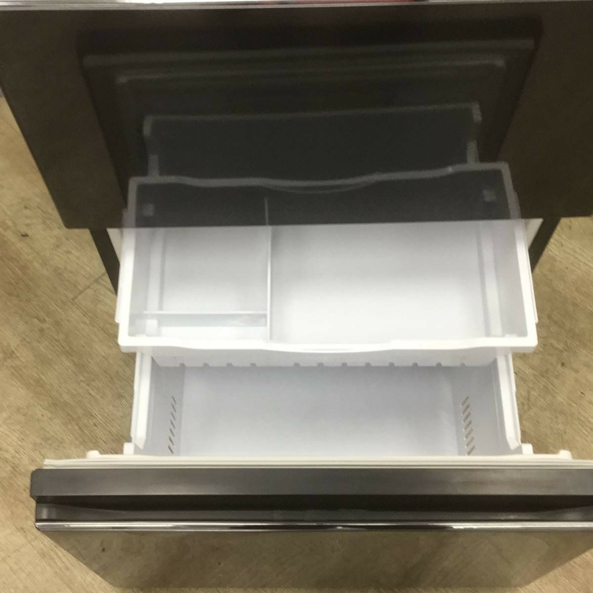 日立 冷蔵庫 3ドア 375L 右開き R-V38KV(K) 2020年製