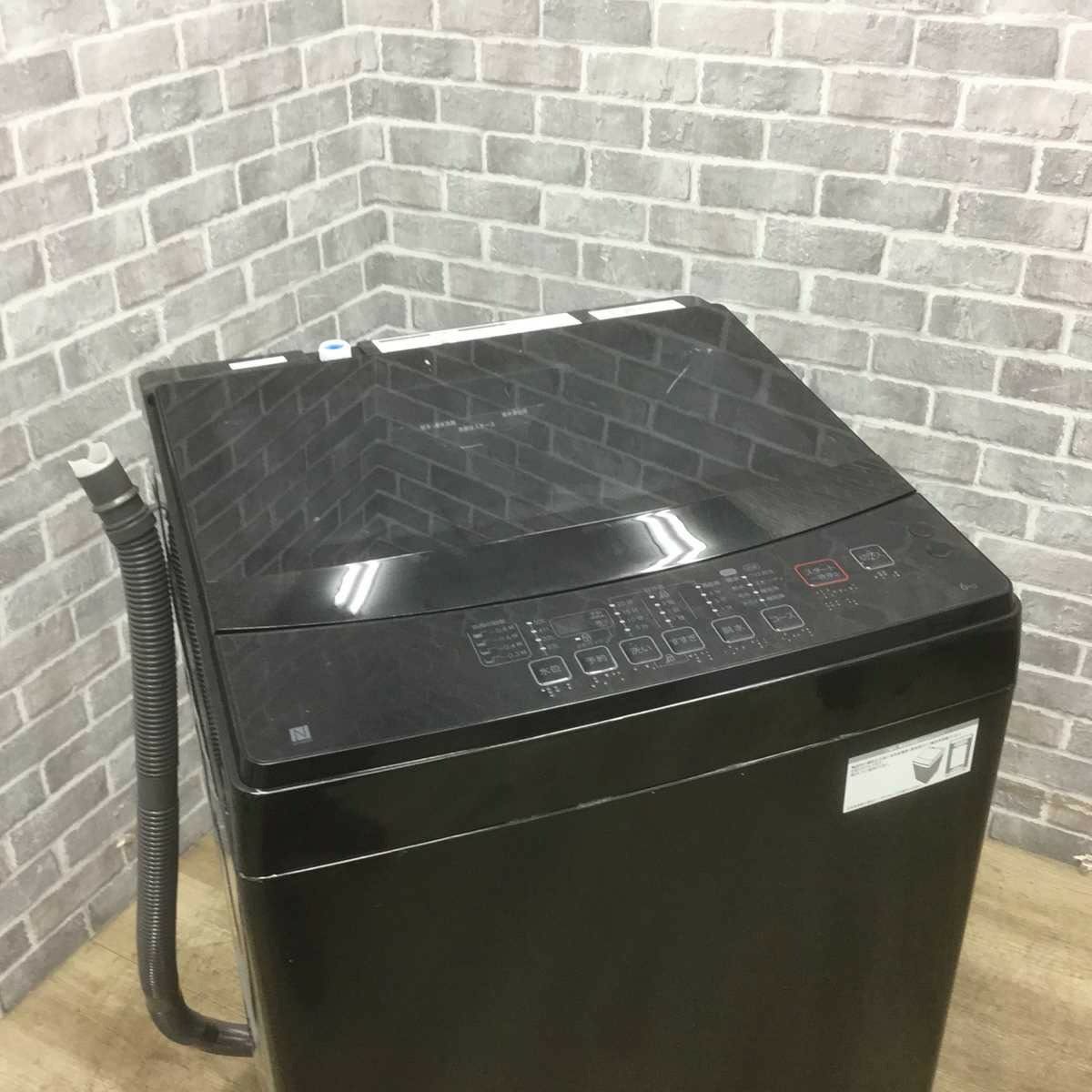 ニトリ 全自動洗濯機 6.0kg NTR60BKN 2023年製