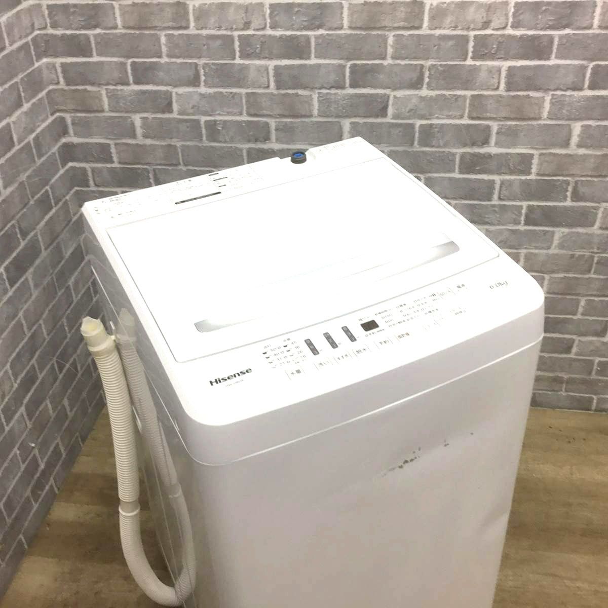 Hisense 全自動洗濯機 6.0kg HW-G60A 2020年製