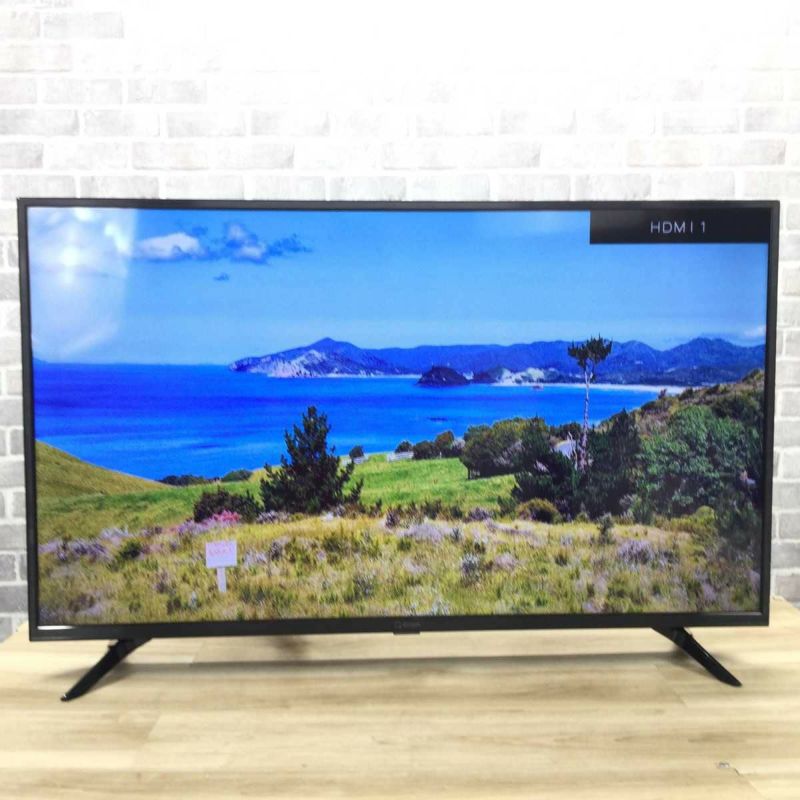 ヤマゼン Qriom 43V型 液晶テレビ ブラック QRT-43W2K 2020年製