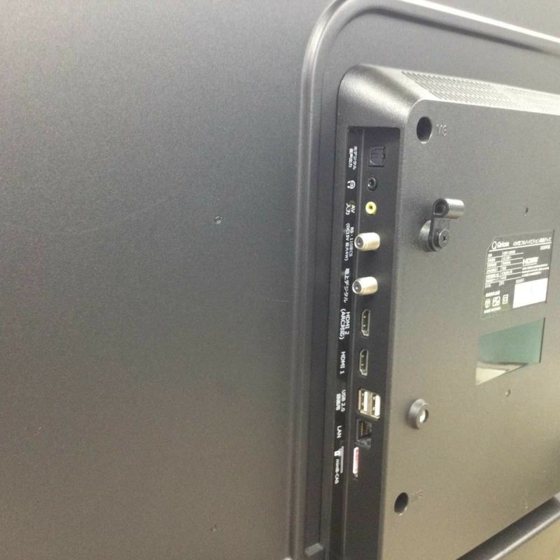 ヤマゼン Qriom 43V型 液晶テレビ ブラック QRT-43W2K 2020年製