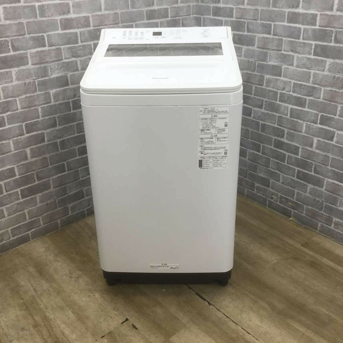 パナソニック 洗濯機 8.0kg ホワイト 縦型 NA-FA80H9-W 2021年製