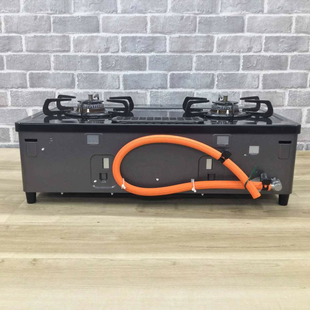 パロマ ガスコンロ LPガス 約60cm幅 左強火力 ブラック PA-S46B-L-LP 2024年製