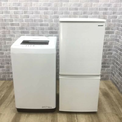 2点セット(冷蔵庫・洗濯機) | リユース家電Happy