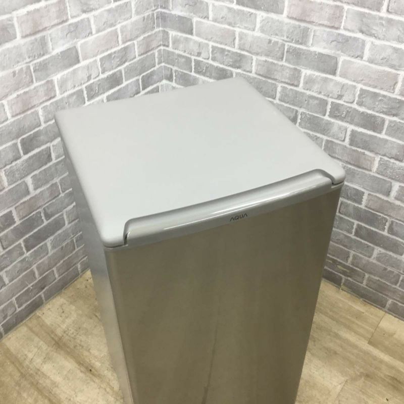 アクア 冷蔵庫 1ドア 75L 右開き シルバー AQR-8G 2021年製 | リユース