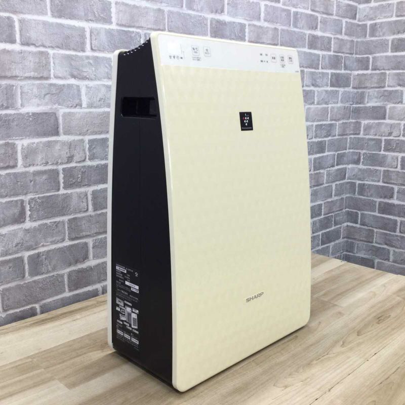 シャープ 加湿空気清浄機 ファン式 14畳 ホワイト KC-30T5-W 2017年製