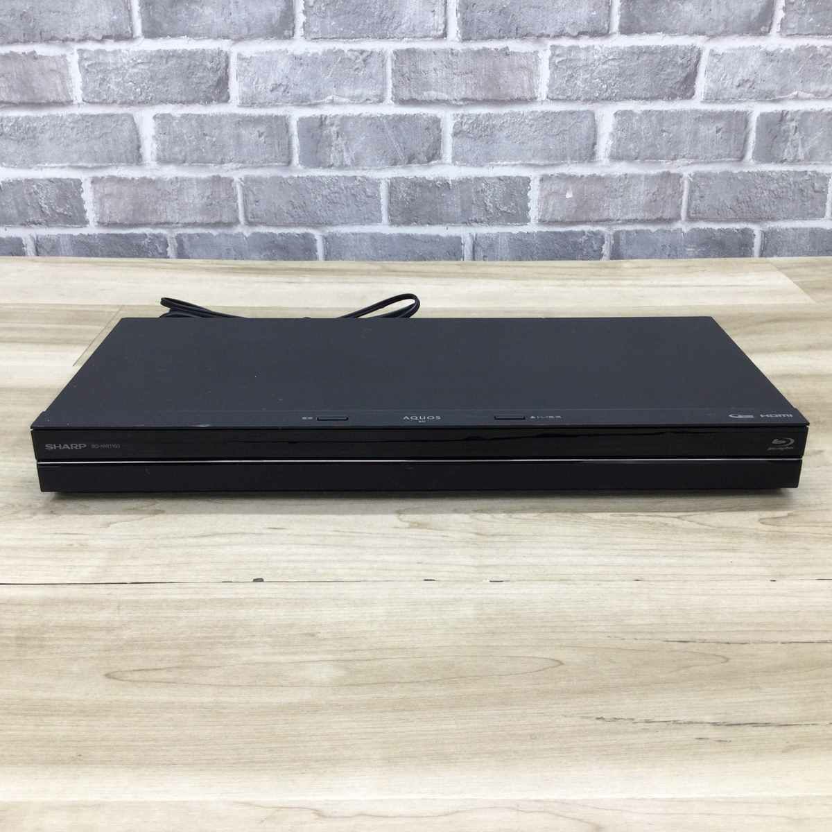 シャープ AQUOS ブルーレイレコーダー 1TB 2番組同時録画 BD-NW1100 2017年製